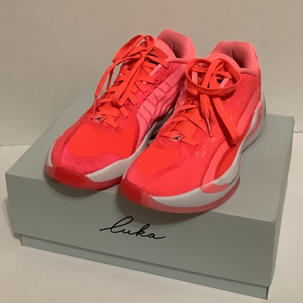 Jordan Luka 4 ‘Hcerka’ Flash Crimson Shoes, Size 9.5 Women